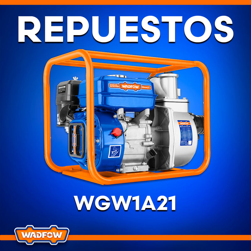 Repuestos de Bomba de agua a Gasolina 7.0 HP 2" WGW1A21
