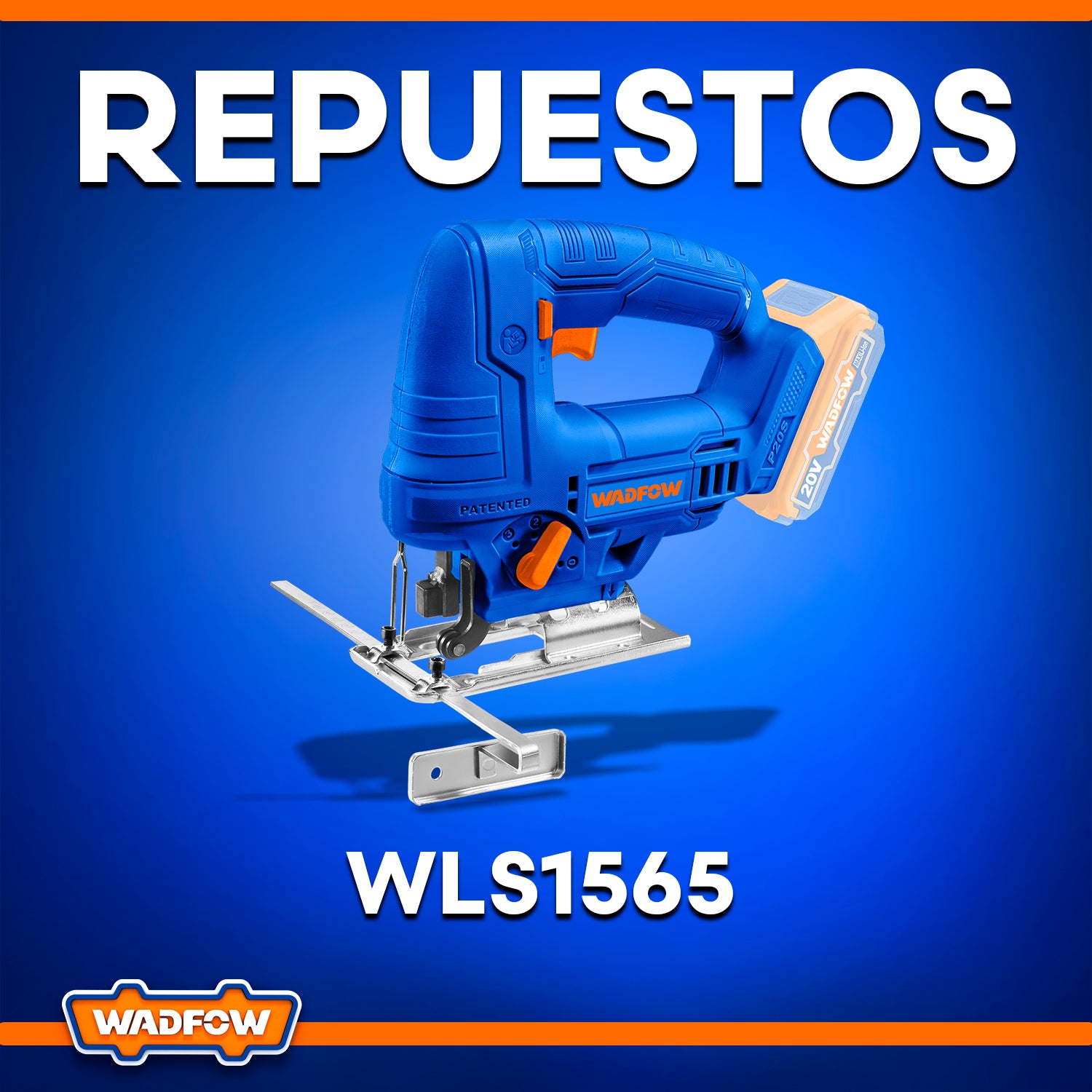 Repuestos de Sierra Caladora Inalámbrica 20V. WLS1565