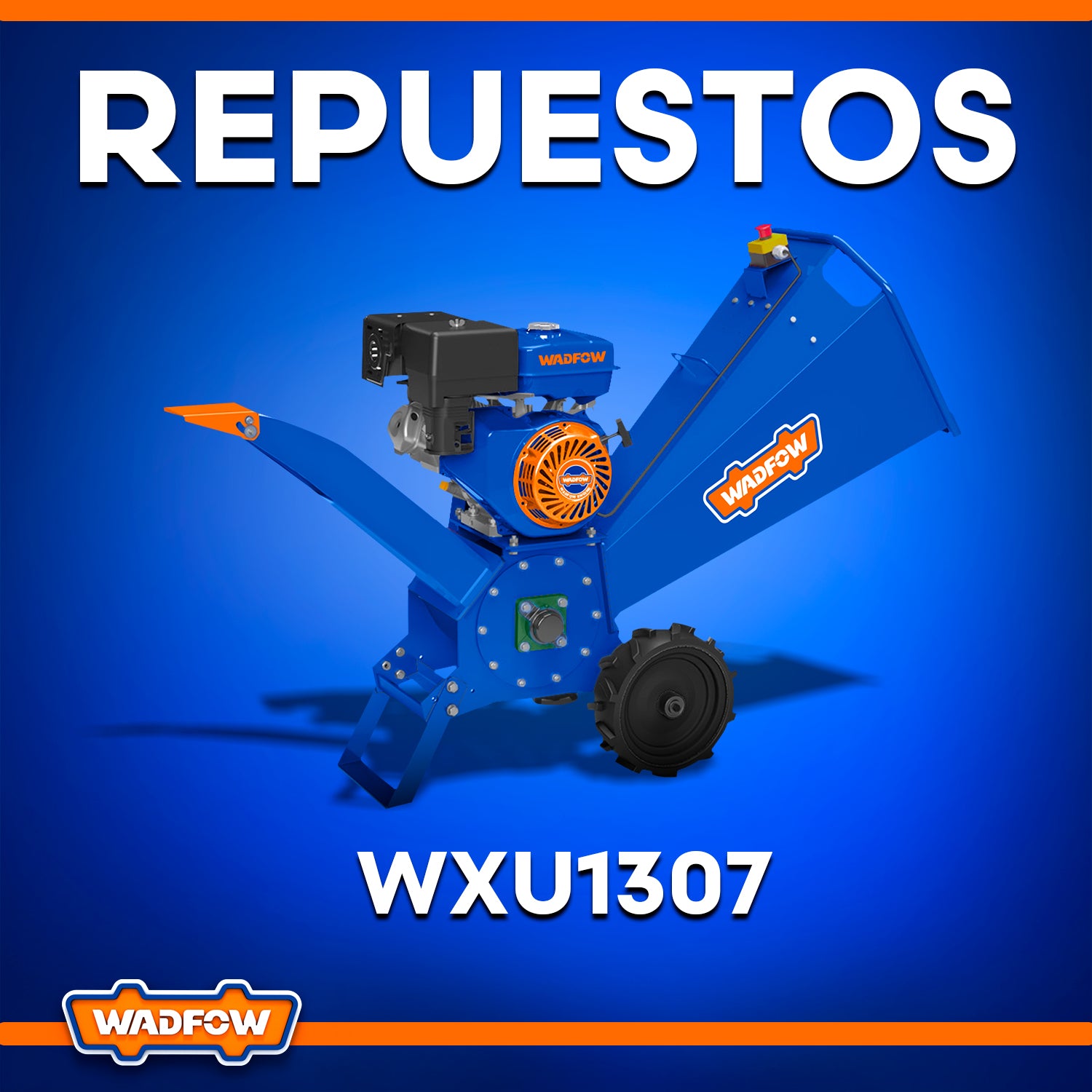 Repuestos de Chipeadora Picadora de Madera Biotrituradora. Capacidad (2")50mm. WXU1307