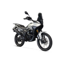 Moto T250X Morbidelli Color Gris Motor Monocilindro 4 tiempos, 4 válvulas, Tanque 11L