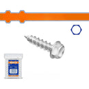 Tornillos para Techo Hexagonal  Galvanizado. Autorroscante.