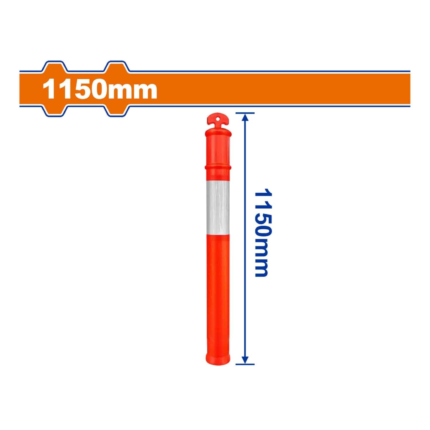 Poste De Advertencia Con Cinta Reflectiva 1150Mm. Compatible Con WYJ2A06