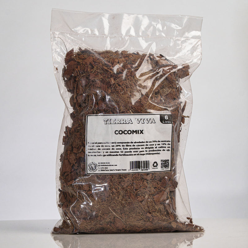 Cascara de coco "Cocomix"   6 litros