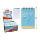 Bloc de notas con cubierta de plástico, 120 páginas