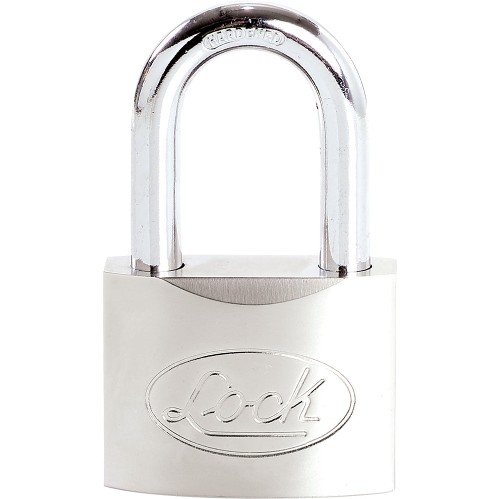 Candado cuerpo de aluminio 60 mm con gancho largo Lock.