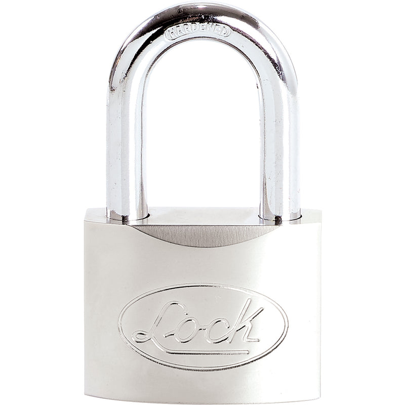 Candado cuerpo de aluminio 60 mm con gancho largo Lock.
