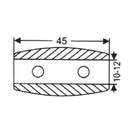 Guia De Acero Inox Sistema Slider.