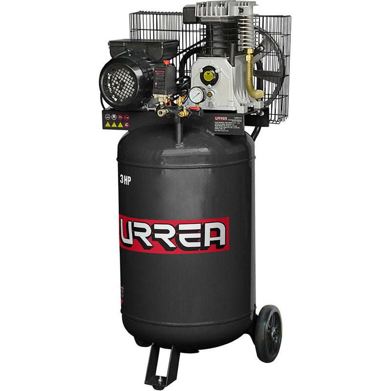 Compresor 3HP 115L vertical Urrea