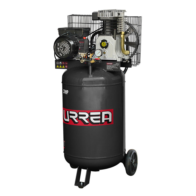 Compresor 3HP 115L vertical Urrea