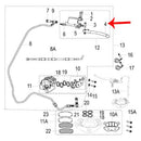 Palanca de freno trasero (ZAFFERANO250)