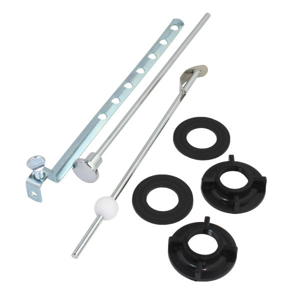 Grifo y drenaje de lavamanos de plástico con acabado cromado mezclador de 2 mandos, diseño de lujo.