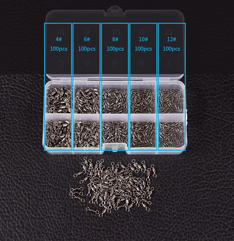 Conector Linea anzuelo señuelo pesca 500Pzas