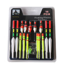 Kit de flotadores Bobbers pesca 15 pzas.