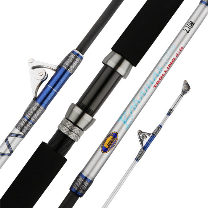 Caña de pescar 2 secciones 2.1m Trolling