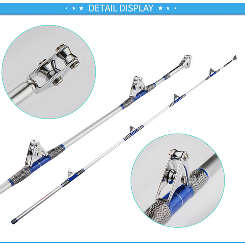 Caña de pescar 2 secciones 2.1m Trolling