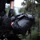 Par de bolsas laterales impermeables para motocicleta.14L