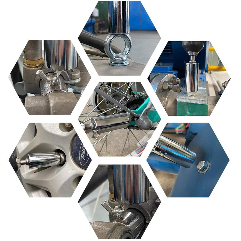 Socket Mágico Universal, auto ajustable. Tamaño 7 -19mm