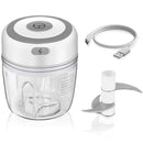Mini procesador de alimentos eléctrico recargable con USB de 250ml