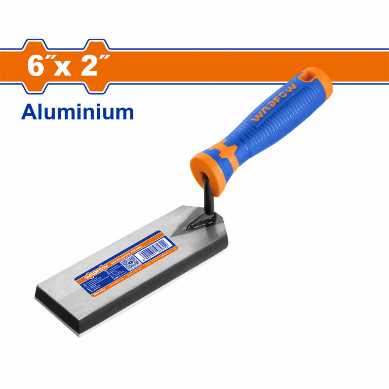 Palustre de Albañil 6"x2" con Hoja de Acero al carbono. Con Base de Eva. Paleta de Albañileria para bloque.