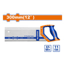 Serrucho Trasero 12" Espesor: 0.8 mm, 11TPI 65Mn Mango cómodo. Sierra de espalda. Carpintero