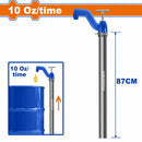 Bomba Aceite Manual 10oz/vez Long: 87cm. Recubierto de Zinc. Grasera