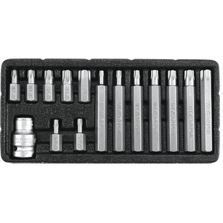 Juego De Puntas Torx De Destornillador (S.T20-T55, 15 Piezas)