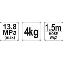 Bomba de grasa manual 4Kg