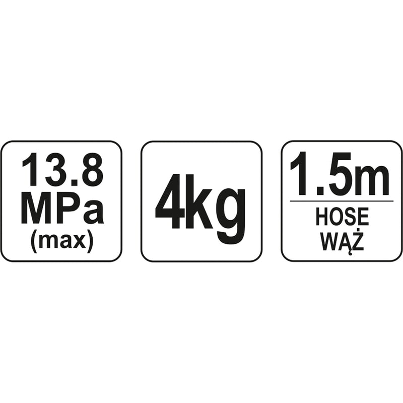 Bomba de grasa manual 4Kg