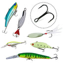 Anzuelo de pesca triple 20 Pzas pack