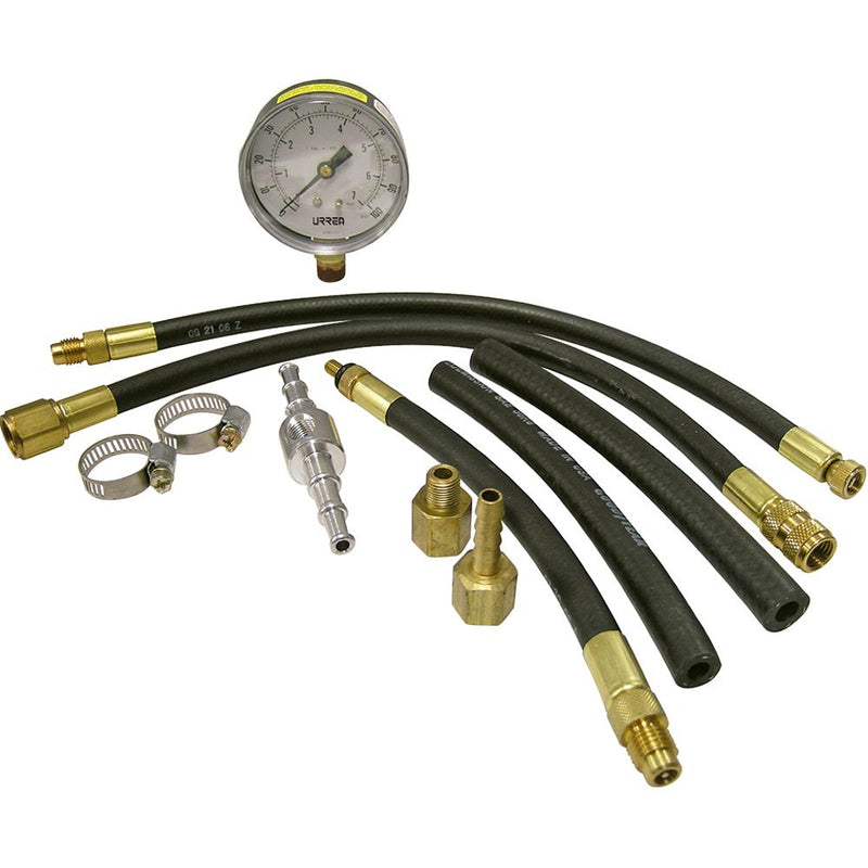 Juego de probador de combustible 11 piezas Urrea