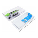 H.E. Organizador de cajones de 12 ", etiqueta