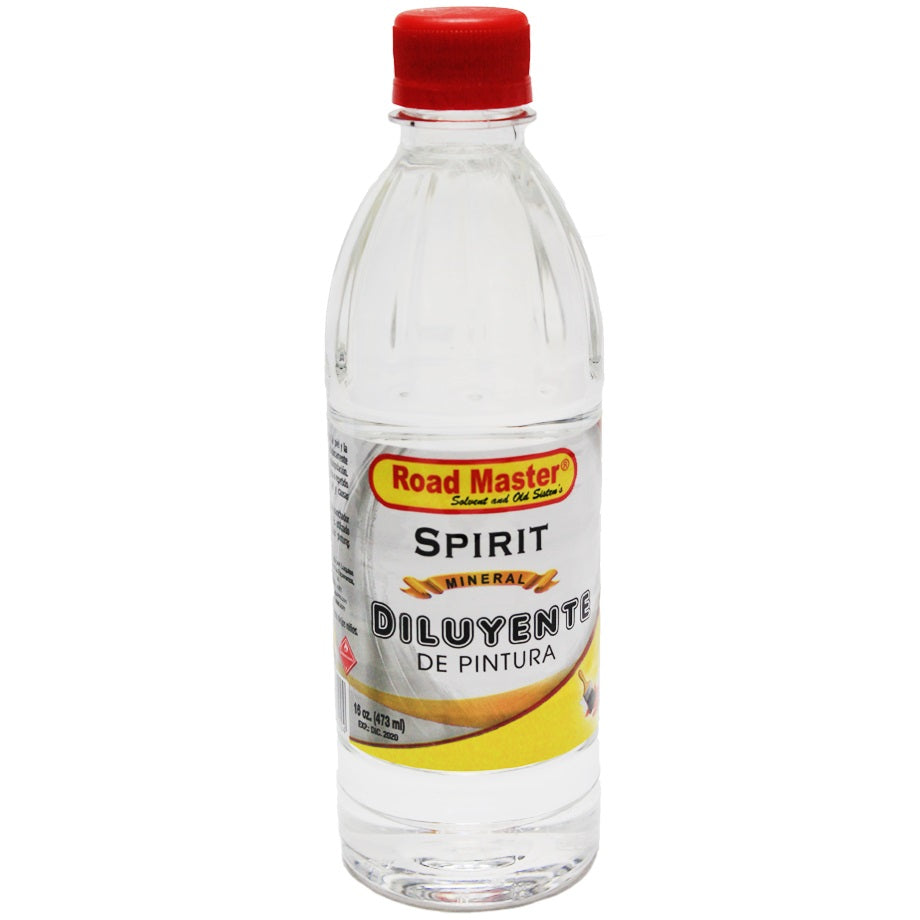 Diluyente de pintura Spirit Mineral de 16 oz.