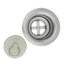 Canasta con tapón para tina de lavandería