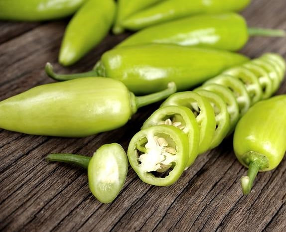 Semillas de aji dulce amarillo (100% Heirloom / No híbrido / No GMO). 50 semillas aproximadamente.