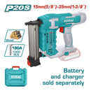 Clavadora madera inalámbrica 20V de iones de litio. Clavos tipo F15~F35 capacidad clavos:105pzs