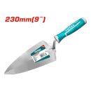 Palustre de albañil 9" / 230mm. Mango confortable de Plastico TOTAL. Punta triangular.