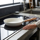 Sartén Antiadherente de Granito 28cm Mango Madera. Aluminio Resistente y Ecológico