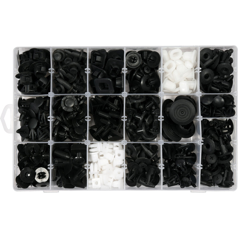 Clips de retención a presión automóvil remaches plástico sujetadores  NISSAN 408PCS