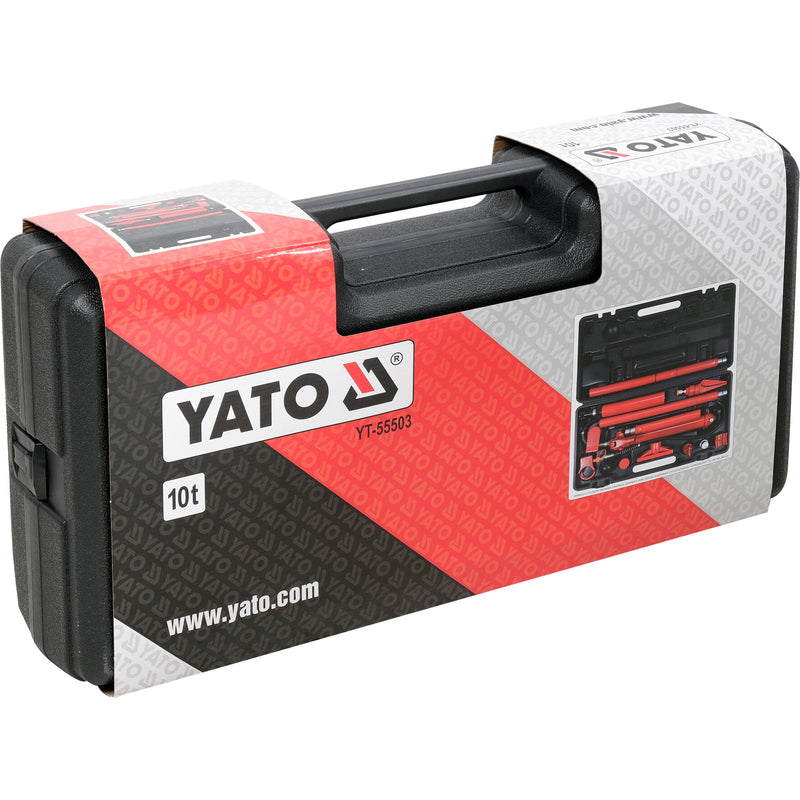 Porta Power kit de reparación hidráulico 10T de chapistería para extraer choque en vehículos