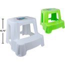 Taburete con peldaños con pies de goma 14 "x" 14x10.5 " (1 Pza) (colores variados al azar)