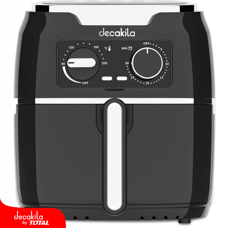 Freidora de aire 4.5 L, 1500W, 120V/60Hz, Cajón antiadherente, Caja de color