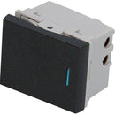 Interruptor Apagador negro 1/2 Surtek.