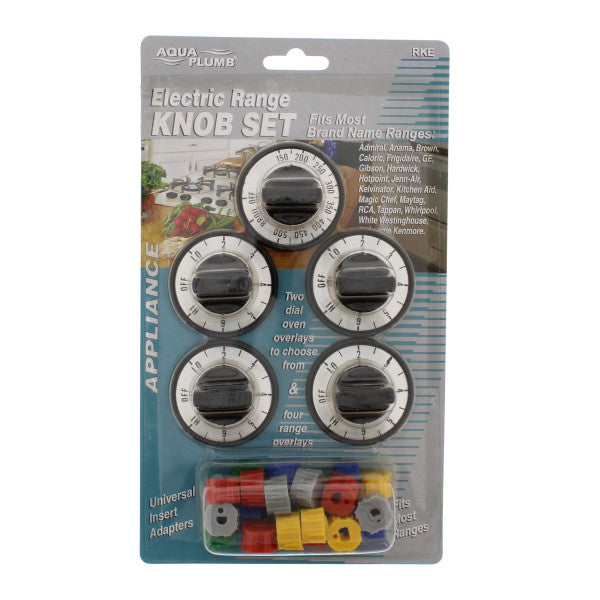 Juego de perillas de rango eléctrico