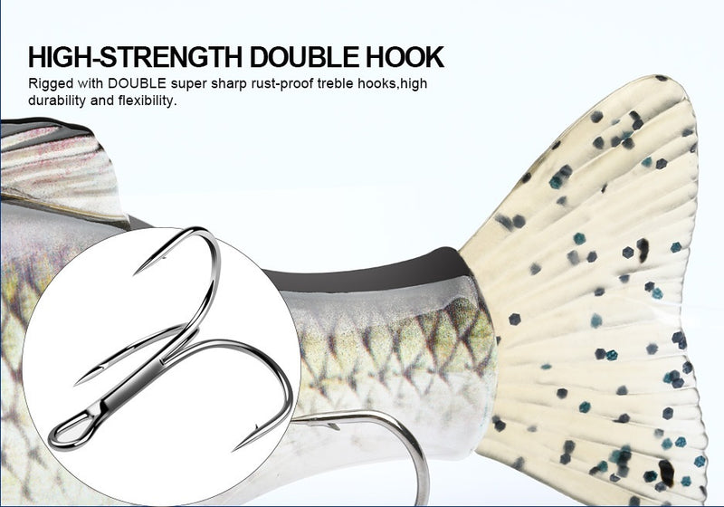 Señuelo de dos secciones 17 cm