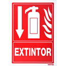 Letrero "Extintor" ( 1Pza)