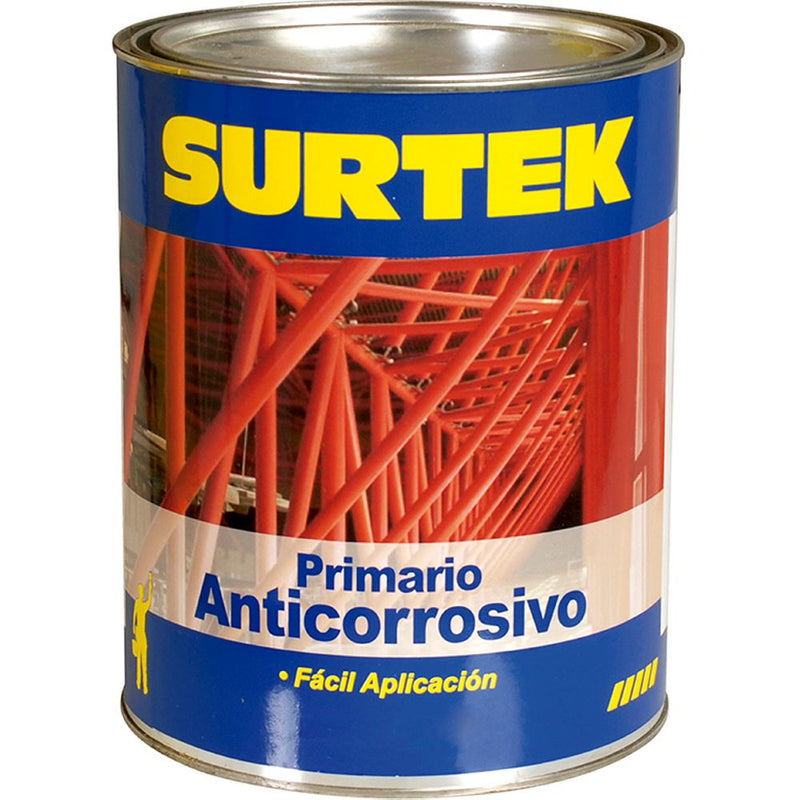 Esmalte primario anticorrosivo rojo óxido 1lt Surtek