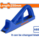 Raspador de Yeso. Cuerpo ABS. Longitud: 250mm. Cuchilla de Acero de carbono.