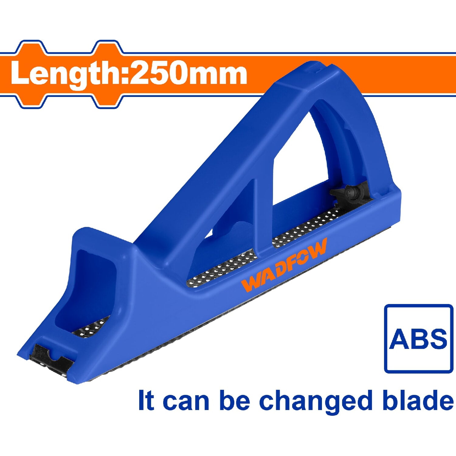 Raspador de Yeso. Cuerpo ABS. Longitud: 250mm. Cuchilla de Acero de carbono.