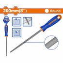 Lima Redonda Para Acero. 200mm. Acero T12. Escofina circular