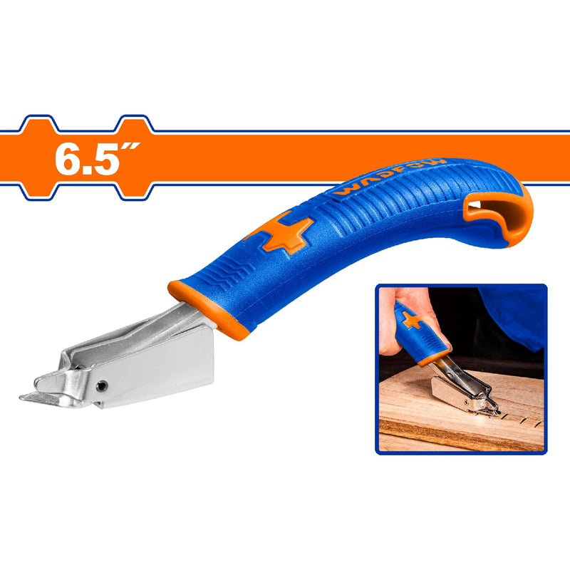 Sacagrapas de alta resistencia 6.5" Placa cromada. Acero al carbono. Fácil de usar.